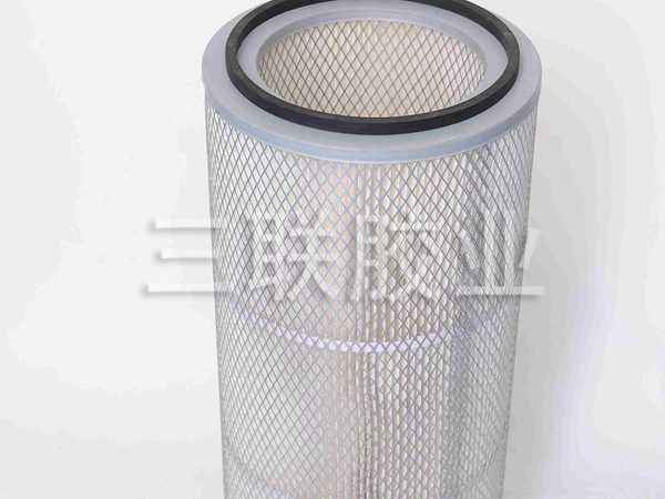 Polyurethane adhesive for dust filters